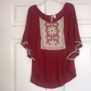Alya red blouse size XS